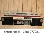 panasonic vintage radio cassette player