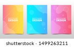 set of beautiful minimal... | Shutterstock .eps vector #1499263211