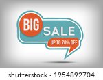 big sale banner  discount... | Shutterstock .eps vector #1954892704