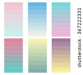 six simple bright and colorful... | Shutterstock .eps vector #367222331