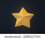 Small photo of "Mesmerizing Origami 3D Star: A Masterpiece of Paper Art"