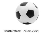 soccer ball   familiar black... | Shutterstock . vector #730012954