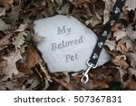 Pet Memorial Stone Surrounded...