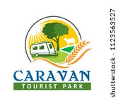 Caravan Park Logo Template