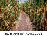 A Corn Maze Or Maize Maze Is A...