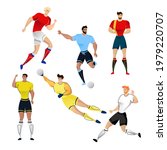 football players from uruguay ... | Shutterstock . vector #1979220707