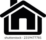 house icon vector  house and...