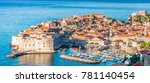 Aerial Townscape Of Dubrovnik...