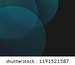 circle lines overlay pattern in ... | Shutterstock .eps vector #1191521587
