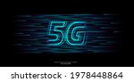 vector 5g hight speed network... | Shutterstock .eps vector #1978448864