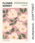 Flower Market Poster. Abstract...