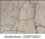 Small photo of Texture of wall cracks, as a result of changes in weather, impinge on the walls in rural areas.