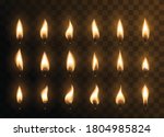 Candle Animated Flames With...