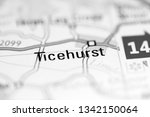 Small photo of Ticehurst. United Kingdom on a geography map