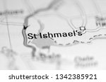 Small photo of St. Ishmael's. United Kingdom on a geography map