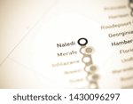 Small photo of Naledi Station. Johannesburg Metro map.