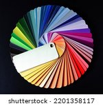 Small photo of Color catalogue for paints and powder coatings
