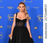 Small photo of Pasadena, CA USA - June 24, 2022. Alyvia Alyn Lind attends the 2022 Daytime Emmys Awards.
