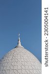 This is Mosque Dome in Al-Ikhlaash BSI Bogor, Indonesia