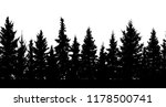 seamless pattern. silhouette of ... | Shutterstock .eps vector #1178500741