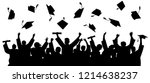 graduated at university ... | Shutterstock .eps vector #1214638237