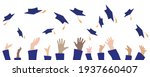 graduation banner. graduates... | Shutterstock .eps vector #1937660407