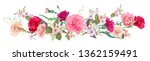 panoramic view  bouquet of... | Shutterstock .eps vector #1362159491