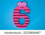 Cute And Colorful Wooden Number ...