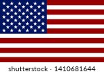 flag of usa. american flag.... | Shutterstock .eps vector #1410681644