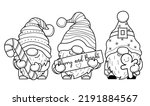 Cute Cartoon Christmas Gnome...