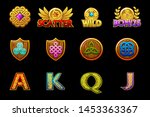 celtic icons for casino... | Shutterstock .eps vector #1453363367