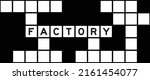 alphabet letter in word factory ... | Shutterstock .eps vector #2161454077