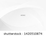 abstract white and grey... | Shutterstock .eps vector #1420510874