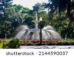 Small photo of Forsyth Park Fountain in Savannah Georgia.