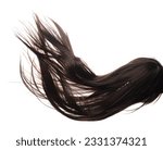 Long straight wig hair style...