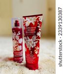 Small photo of Sault ste. Marie, canada - July 29, 2023 : bath and body works products