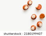 Chestnuts On A White Background....