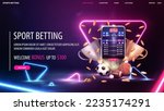 sports betting  digital banner...