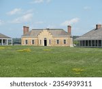 Small photo of Commanding Officer's Quarters at Fort Snelling in Minnesota (July 2023)