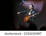 Small photo of Mexican musician, singer and composer Marco Antonio Solis performs on stage at WiZink Center on July 16, 2023 in Madrid, Spain