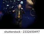 Small photo of Mexican musician, singer and composer Marco Antonio Solis performs on stage at WiZink Center on July 16, 2023 in Madrid, Spain