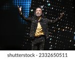 Small photo of Mexican musician, singer and composer Marco Antonio Solis performs on stage at WiZink Center on July 16, 2023 in Madrid, Spain