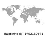 world map vector abstract... | Shutterstock .eps vector #1902180691