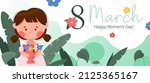 web banner for the spring women'... | Shutterstock .eps vector #2125365167