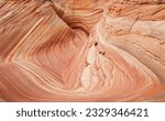 Small photo of Heart of the Wave, North Coyote Buttes; Stretched striations, the Second Wave, North Coyote, Buttes; The Second Wave horizontal, North, Coyote Buttes; The Second Wave vertical, North Coyote Buttes The