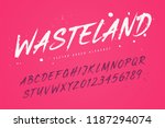 wasteland vector brush style... | Shutterstock .eps vector #1187294074