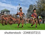 Small photo of Kohima, India, Festival HORNBILL, performances by Nagaland tribes, December 1-2, 2019