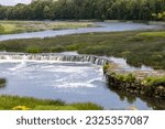 Small photo of a relaxing view of the widest waterfall in Europe, which creates a peaceful atmosphere