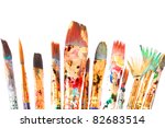 paint brushes | Shutterstock . vector #82683514