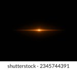 light lens decoration flash bright yellow color energy in dark space